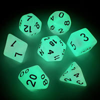 Juego De Dados Poliedros Luminosos Para D&D Juegos De Rol Y Otros Juegos Perfecto Para DND Juego De Dados Poliedros Brillantes En La Oscuridad - details 3