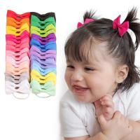 Juego De 40 Bandas Elásticas Para Niñas En Colores Sólidos Accesorios Para Cabello Infantil Diademas Decorativos De Moda Para Niñas - details 0