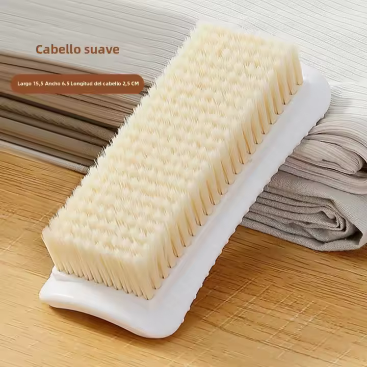 Cepillo De Limpieza Para Ropa Herramienta De Lavar No Daña La Ropa Cepillo De Paja Antideslizante Suave Y Fuerte Para Limpieza De Ropa - 1