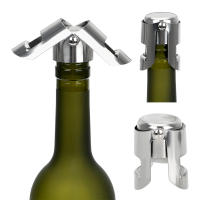 Tapa De Botella De Vino Y Cerveza De Acero Inoxidable Eco-amigable Plataforma De Barra Herramientas De Cierre De Champagne Espumoso 1PC - details 0
