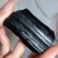 Espécimen De Mineral De Turmalina Negra Natural Piedra Cristalina Curativa Colección Avanzada Eliminación De Magnetismo 1PC - details 1