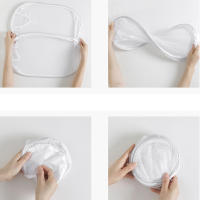 Cesta De Ropa Plegable Y Malla Organizador De Juguetes Para Dormitorio Baño Y Viaje Eco-amigable Tela De Nylon Negro Blanco - details 12