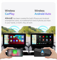 Nueva Adaptable Mini Wireless Box 2 En 1 CarPlay Android Auto Smart Plug And Play Dongle Bluetooth WiFi Conexión Rápida Para Coche - details 3