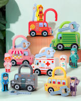 Juegos Educativos De Coche Para Niños Con Cerradura Y Llaves Montessori Aprendizaje De Números Y Conteo Herramienta De Matemáticas Para Niños Recomendado Para Edad 0-3 Años - details 0