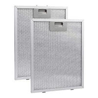 Filtro De Malla Metálica Para Extractor De Cocina Tamaño 350x285x9mm Color Plata Filtro De Aceite Para Aspiradora De Horno - details 22