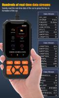 Lector De Códigos Diagnósticos OBDII Profesional Con Datos En Tiempo Real Herramienta Para Verificar Luz Del Motor Cloud Printing - details 4