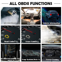 Herramienta De Diagnóstico OBD2 Para Coche Lector De Códigos De Falla Del Motor Prueba De Tensión De Batería V519 - details 9
