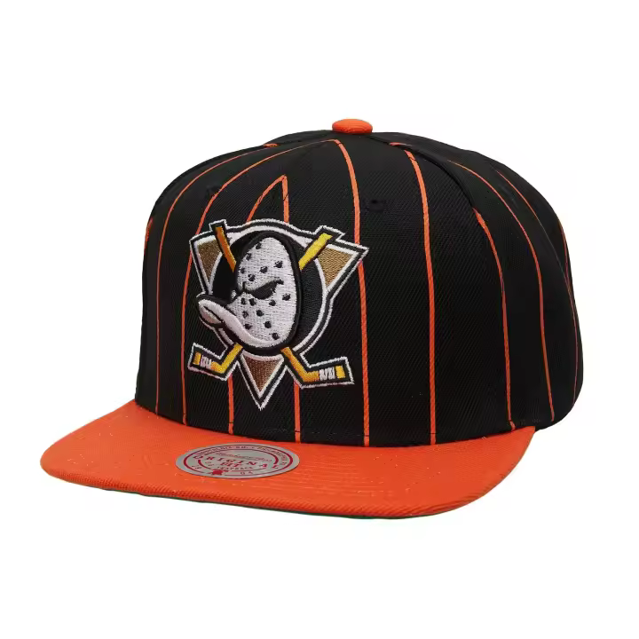 Gorra Mitchell & Ness Nhl Mighty Ducks Team Pin Snabpack - 1
