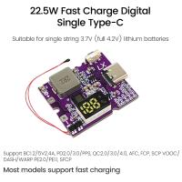 Power Bank 22.5W Placa Base De Carga Rápida Bidireccional Módulo De Energía Móvil Para DIY Y Nesting Alta Potencia - details 1