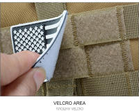 Mochila Táctica De Camping 35L Para Hombres Y Mujeres Impermeable Y Duradera Con Sistema De Marco Interno Material De Nylon Rucksack De Salida De Emergencia Para Senderismo Y Viajes - details 11
