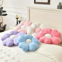 Cojín Decorativo De Plush En Forma De Margarita Suave Y Cómodo Para Cama Y Sofá Fabricado Con Tela De Poliéster - details 6