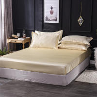 Sábana De Satén Con Fundas Para Almohada Y Colchón Conjunto De Cama Falso Seda Tamaño Full Queen King Para Decoración De Dormitorio - details 6
