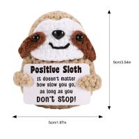 Adornos De Animales De Energía Positiva Tejidos a Mano Decoración Emocional Para El Hogar Regalo De Navidad Cumpleaños Personalizado Retro Y Nostálgico - details 7