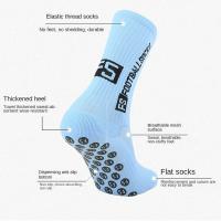 Calcetines De Fútbol Para Hombres De Media Altura Resistentes Al Desgaste Antideslizantes Deportes Calcetines De Poliéster Nylon Y Algodón - details 3