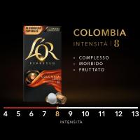 Pack 10 x L'OR Espresso Café Cápsulas Colombia 10 Uds - Qumir - details 2