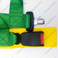 Almohadilla De Asiento Universal De Competición 4 Puntos Con Cinturón De Seguridad De 2 Pulgadas Y Hebilla De Solado Rápido En Negro Rojo Y Azul Para Asientos De Banqueta - details 7