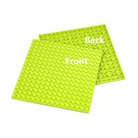 4pcs 16x16 Douts MOC Bloques Doble Cara Baseplate Plástico Multicolor Compatible Con Bloques De Construcción Para Niños - details 5