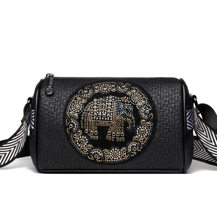 Bolso De Hombre Para Mujer De Cuero De Alta Calidad Bolso Cruzado De Lujo Diseño Nuevo - 1