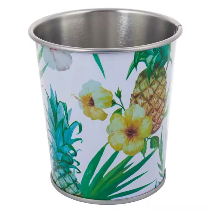 Cubo de metal d7x7,7 - 1