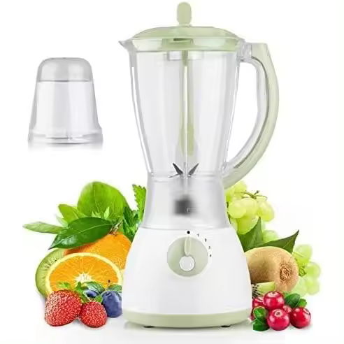 Batidora Eléctrica 2 en 1 – 1000W | Licuadora y Mezcladora con Doble Vaso para Zumos y Smoothies - 1