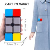 Juego de Cubo de Rubik musical, novedoso juego Electrónico de rompecabezas, juego de viaje, juguetes para niños, Niños - details 1