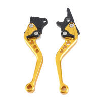 Par De Manillares De Freno Y Embrague De Aluminio Duradero Para Motocicleta Modificación Reemplazo De Palanca De Freno En Rueda - details 3
