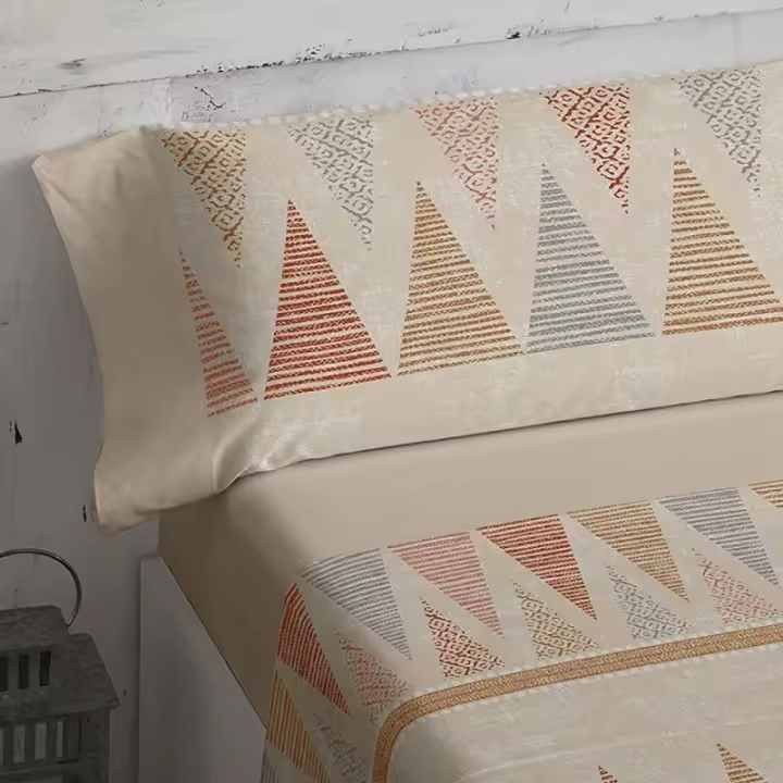 Burrito Blanco Juego de Sábanas Diseño 124 - 1