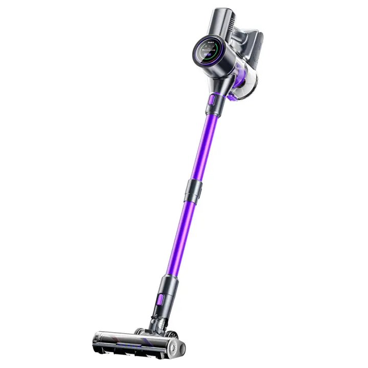 SmartAI P40 Aspiradora Escoba sin Cable, 33000Pa Aspirador Inalámbrico, 1.3L 8 en 1 con 2 Pantalla Táctil, para Hogar Suelos Alfombras Pelo de Mascotas Sofá Coches - 1