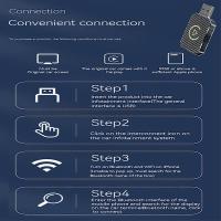 Wireless CarPlay Adapter 2024 Upgraded, Wireless CarPlay Dongle, Converts Wired CarPlay to Wireless, Plug and Play CarPlay Wireless Adapter Gold - details 3