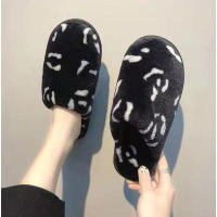 Zapatillas de Estar por Casa para Mujer y Hombre  Diseño Tablero de Ajedrez Gris y Melocotón  Pantuflas  Mujer y Hombre de Estar por CasaCómodas y Antideslizantes - details 4