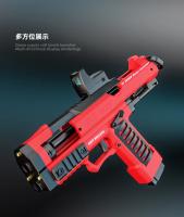 Juguete De Arma De Agua Raptor Launcher Shell Soft Bullet Gun Toy Para Juego Al Aire Libre Pistola De Pollo Manualmente Cargable Regalo De Navidad Para Niños Mayores De 6 Años - details 8