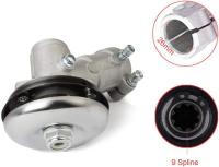 Caja de engranes para motocierra o corte de césped (26mm, 9 dientes) - details 0