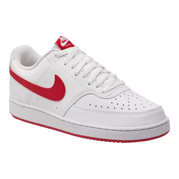 Zapatillas Nike Court Vision Low Nn Ess Blanco Rojo Sneaker Hf1744-101 - 1