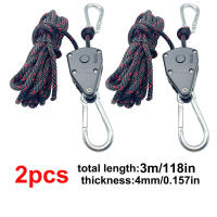 Tirador De Cuerda De Acampada 4mm Herramienta De Ajuste De Cuerda Con Pulleyo Para Toldo Y Canopy Color Negro/Blanco/Azul - details 7