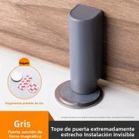 Nuevos Parachoques De Puerta Ultra Fina Silenciosa Anticolisión Sin Perforación Fuerte Magnetismo Para Baño Material ABS+Magnetismo Fuerte - details 16