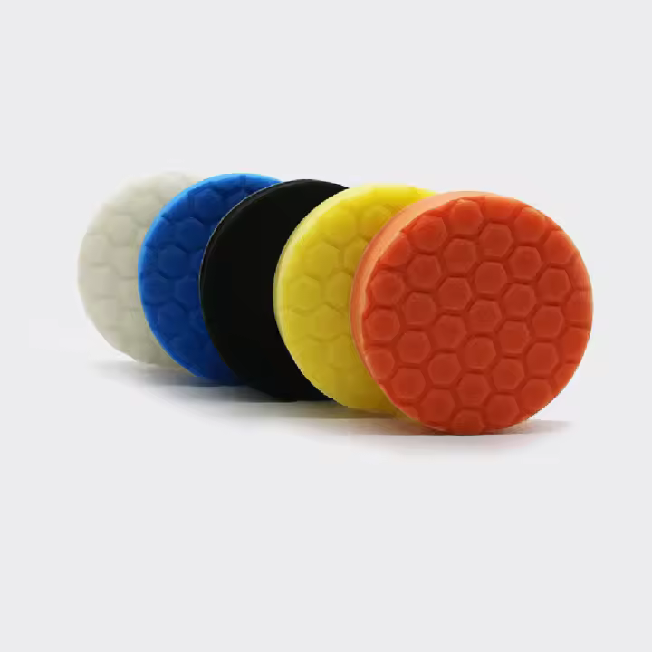 Juego De 5 Piezas De Pads De Cera Para Coche 3/4/5/6 Pulgadas Discos De Lustrado Y Polvo Para Tareas De Limpieza Y Reparación De Automóviles - 1