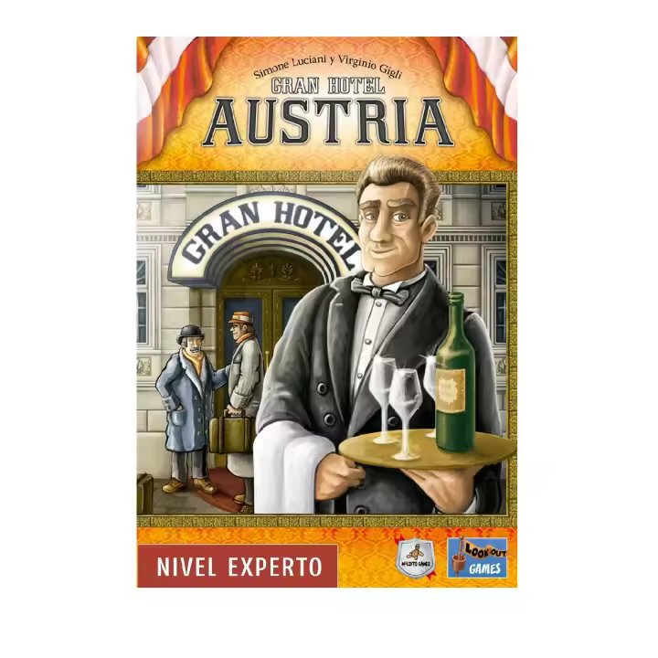 GRAN HOTEL AUSTRIA un juego de Simone Luciani y Virginio Gigli en Castellano Maldito Games - 1