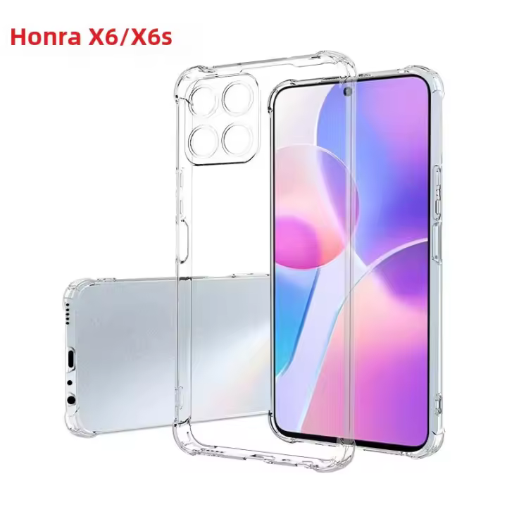 Funda Transparente De Silicona Suave Para Honor X6 X6S 4G Antigolpes 1.5MM Gruesa Anti-Scratch Resistente a Los Golpes Y Polvo - 1