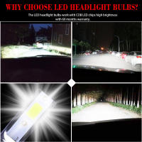 2PCS/pair Direal Mini Luzes LED Para Auto H7 H4 H3 H8 H9 H11 9005 9006 9012 6000LM Faros De Coche 6000K Luz Antiniebla 12V Bombillas Universales - details 6
