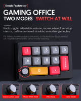Programable totalmente caliente interruptor mecánico intercambiable 7 color RGB luz Juego Mini teclado - details 6