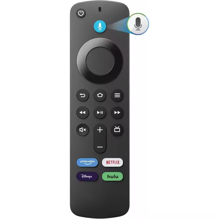 Remote Control de Voz de repuesto para AMAZON Fire Smart TV Stick (2.) ª/3.ª Generación, TV Stick 4K Max (1) ª/2.ª/3.ª Generación, TV Stick Lite, TV Cube (1.) ª/2.ª/3.ª Generación, para control remoto de Voz de Alexa (L5B83G 3.) ª GEN) - 1