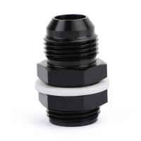 Conector De Celula De Combustible Con Tornillo Y Aro Negro Para Auto Piezas De Aluminio AN6 AN8 AN10 AN12 JIAX Auto Partes - details 1