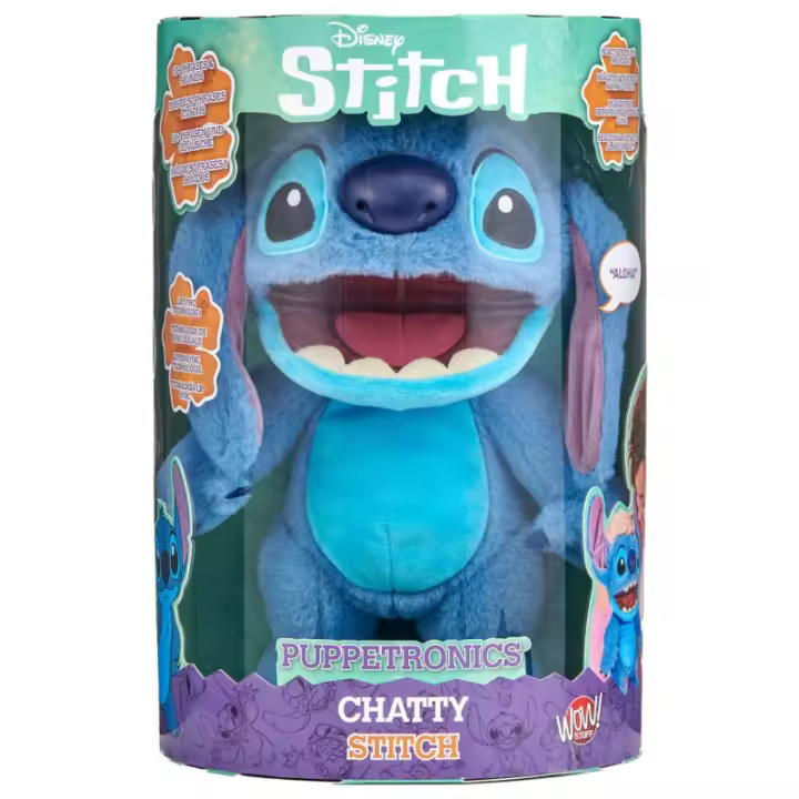 Peluche electrónico Real FX Disney Chatty Stitch Disney - 1
