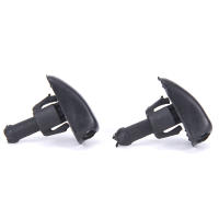 2pcs Boquillas De Agua Para Limpia Parabrisas Universal De Coche Juego De 2 Piezas Material Plástico Y Metal - details 3