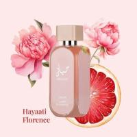 Hayaati Florence rosa by Lattafa  Lattafa perfumes  perfumes arabes  100ml  perfumes para mujeres - details 0