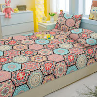 Juego De Sábanas Modernas Bohemio Mate 3 Piezas Cubierta De Cama Impresión Estilo Minimalista Poliéster 100% Quilted - details 5