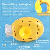 Juguete De Baño Con Submarino Batería Operada Y Chorro Manual Para Bebé Juguete De Agua Forma De Submarino Para El Baño - details 0