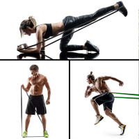 Banda De Fitness Unisex Elástica De Goma Para Ejercicios En Casa Y Gimnasio Resistencia Loop Energía Entrenamiento De Fortalecimiento Muscular - details 8