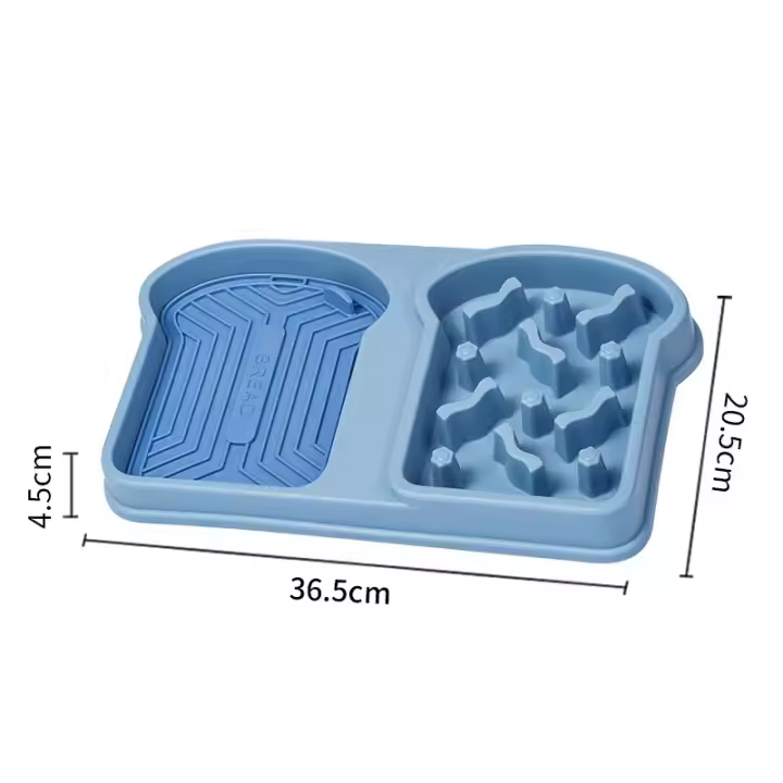 Comedero slow para Perros, anti-glup, Alimentación saludable, Interactive, anti-hinchazón, Diverpido, alternative, antideslizante, Diseño saludable para Perros Pequeños y medianos, Comedero slow para mascotas, tapete de silico, antideslizant - 1