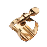 Ligadura De Saxofón Compacta Y Duradera Con Ajuste Por Tornillo Para Soprano Accesorio De Música Sin Marcas De Químicos Producido En China - details 0
